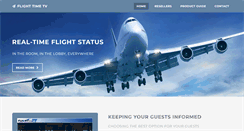 Desktop Screenshot of flighttimetv.com